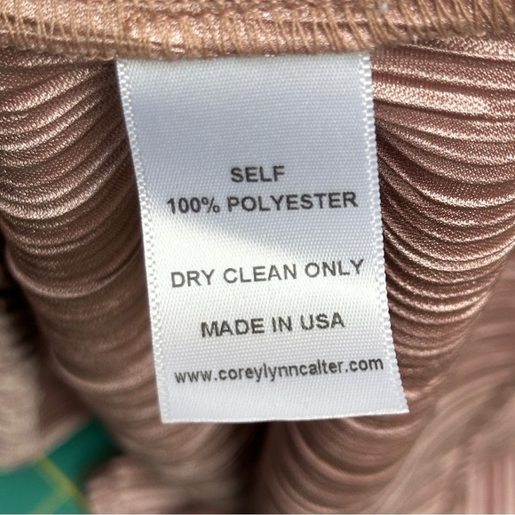 Corey Lynn Carter Pink Maxi Skirt Size Small - Picture 6 of 8